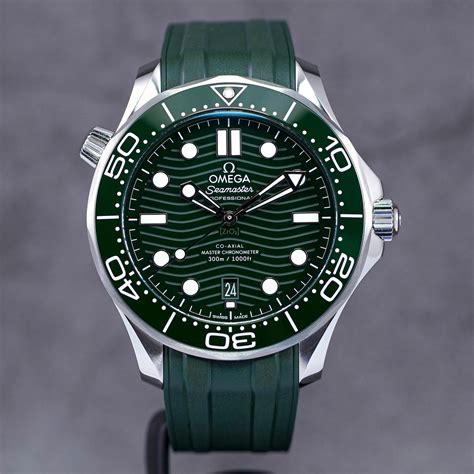 omega seamaster green 2022.